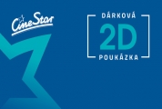 1x poukázka STANDARD v síti CineStar a Cinemax